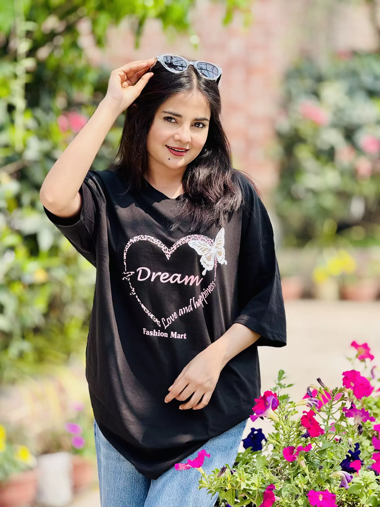 Ladies Drop Shoulder T-shirt (DREAM)