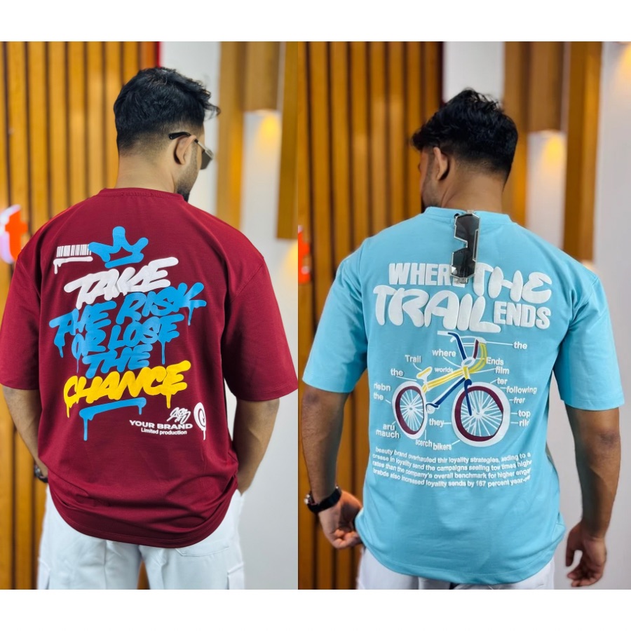 2 Pis Combo Mens Premium Drop Shouler(Take Merun/Trail Ends Pest)