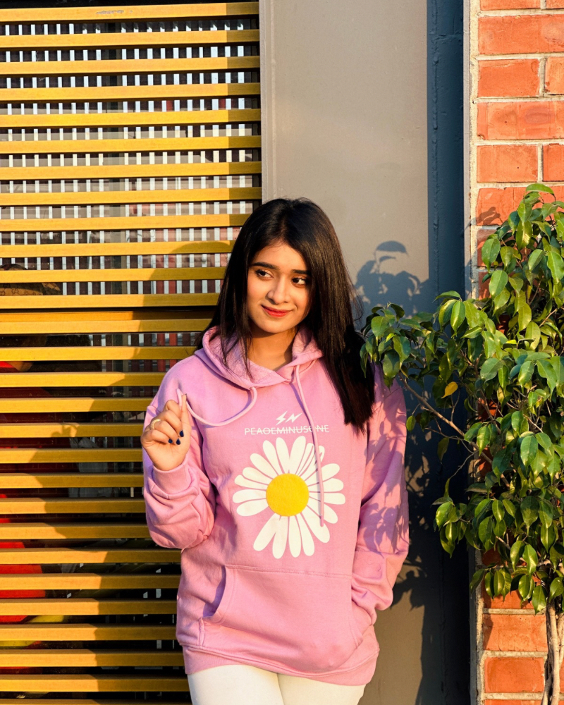 Hoodie  (Flower Purple)