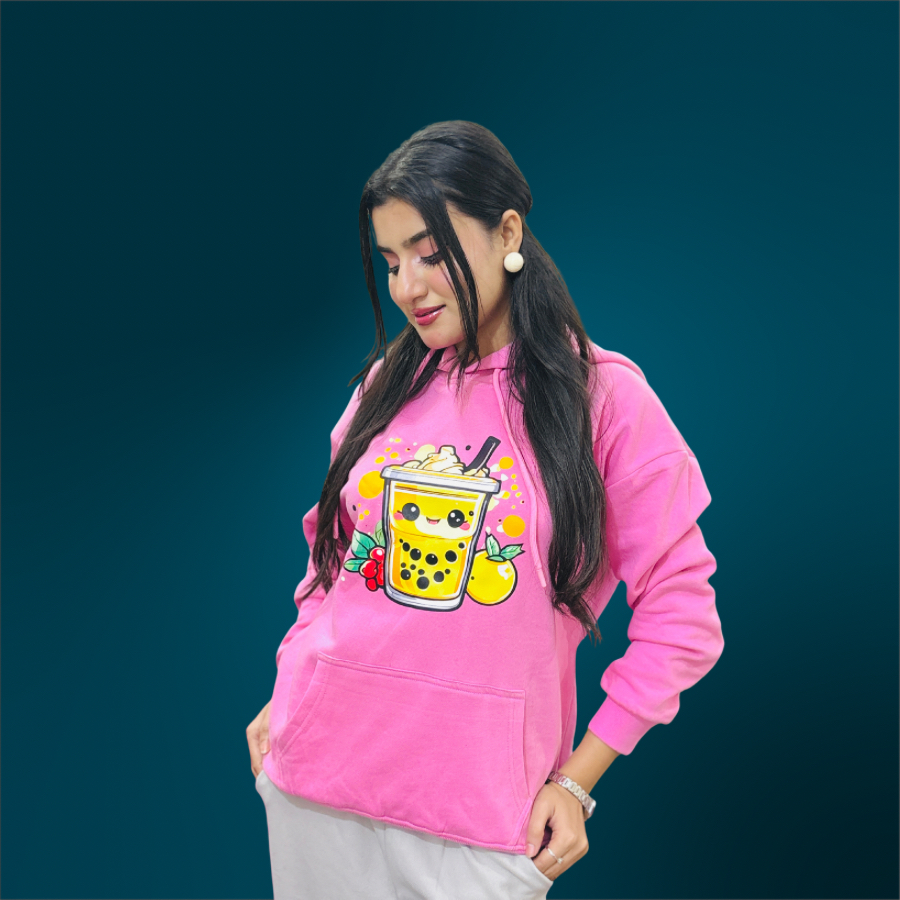 Hoodie (FRUIT DRINK PINK)